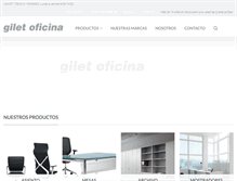 Tablet Screenshot of giletoficina.com